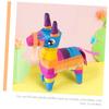 BESPORTBLE 2Pcs Donkey Pinata for Fiesta Birthday Decorations Party Supplies for Cinco De Mayo Creative and Fun Party Pinata for Fillable with Candies view 4