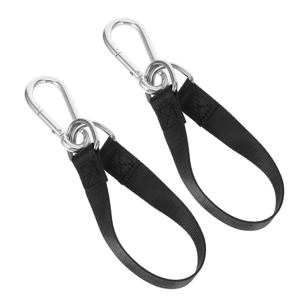 DECHOUS 2 Sets Heavy Duty Swing Hanging Straps with Snap Carabiner Hooks for Easy Installation Stylish Design for Tree Swings and Hammocks