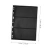 ABOOFAN 10 Pcs Double Sided Stamp Collecting Album Sheets Standard Page Loose Leaf Design for Easy Organization and Display of Postcards and Collectible Cards view 2