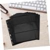 ABOOFAN 10 Pcs Double Sided Stamp Collecting Album Sheets Standard Page Loose Leaf Design for Easy Organization and Display of Postcards and Collectible Cards view 4