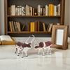 balacoo 2pcs Durable Solid Bull and Cow Models for Learning Lawn Decor for Educational Activities and Home Decorations view 2