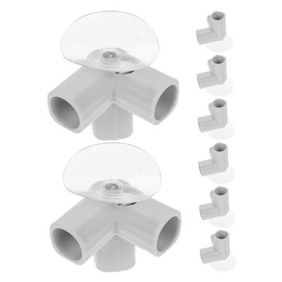 Abaodam 8pcs Playpen Connectors Way for Safety Fencing Inner Diameter Easy Assembly and Cleaning for Indoor Protection and Versatile Layouts