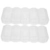 BESPORTBLE 2Pcs Portable Poker Chip Organizer Clear Multi Storage Holder for Classification Management Plastic Case for Poker Chips and Card Decks view 1