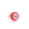 Gogogmee 30pcs Colorful Bingo Balls Replacement for Bingo Games Fun Party Activity Props Numbered Raffle Balls for Game Night and Home Parties view 2