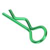 Dioche RC Car Shell Clips Gold for 1/5 1/6 /8 /10 - 10Pcs R Shape Metal Body Clips Pins Secure RC Shell with Easy Installation and Stable Color (Green) view 4