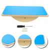 JOINPAYA Wooden Balance Board Fitness Board for Yoga Training Balance Development Natural Bright Color view 3