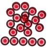 Abaodam 20pcs Boys and Girls Car Wheels Toy Car Wheels Replacement for Boys and Girls view 1
