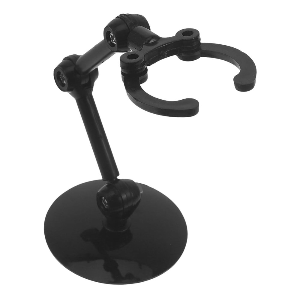 Abaodam 4Pcs Plastic Model Display Rack Action Figure Stand for Organizing Dolls Models Easy Assembly for Desktop Use Multi Purpose Figurine Holder