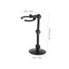 Abaodam 4Pcs Plastic Model Display Rack Action Figure Stand for Organizing Dolls Models Easy Assembly for Desktop Use Multi Purpose Figurine Holder view 2