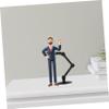 Abaodam 4Pcs Plastic Model Display Rack Action Figure Stand for Organizing Dolls Models Easy Assembly for Desktop Use Multi Purpose Figurine Holder view 3