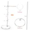 Abaodam 15Pcs Transparent Doll Display Stand Support Holders Figures Dolls for Showcase for Handmade and Collectible Dolls view 3