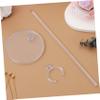 Abaodam 15Pcs Transparent Doll Display Stand Support Holders Figures Dolls for Showcase for Handmade and Collectible Dolls view 4