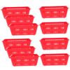 Cabilock 10pcs Thickened Coin Storage Baskets Stackable Wire Baskets Compact Coin Container for Vending Machines view 1