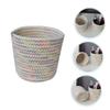AKOOSY Cotton Rope Woven Storage Basket Picnic Basket for Organizing Desktop Makeup Brush view 4