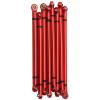 Dioche Upgrade Metal Pull Rod Kit for Axial SCX10 1/10 Simulation Crawler Car, 8PCS Aluminum Alloy Link Rod Parts, Red Color, Easy Install, Lightweight Design (Red) view 3