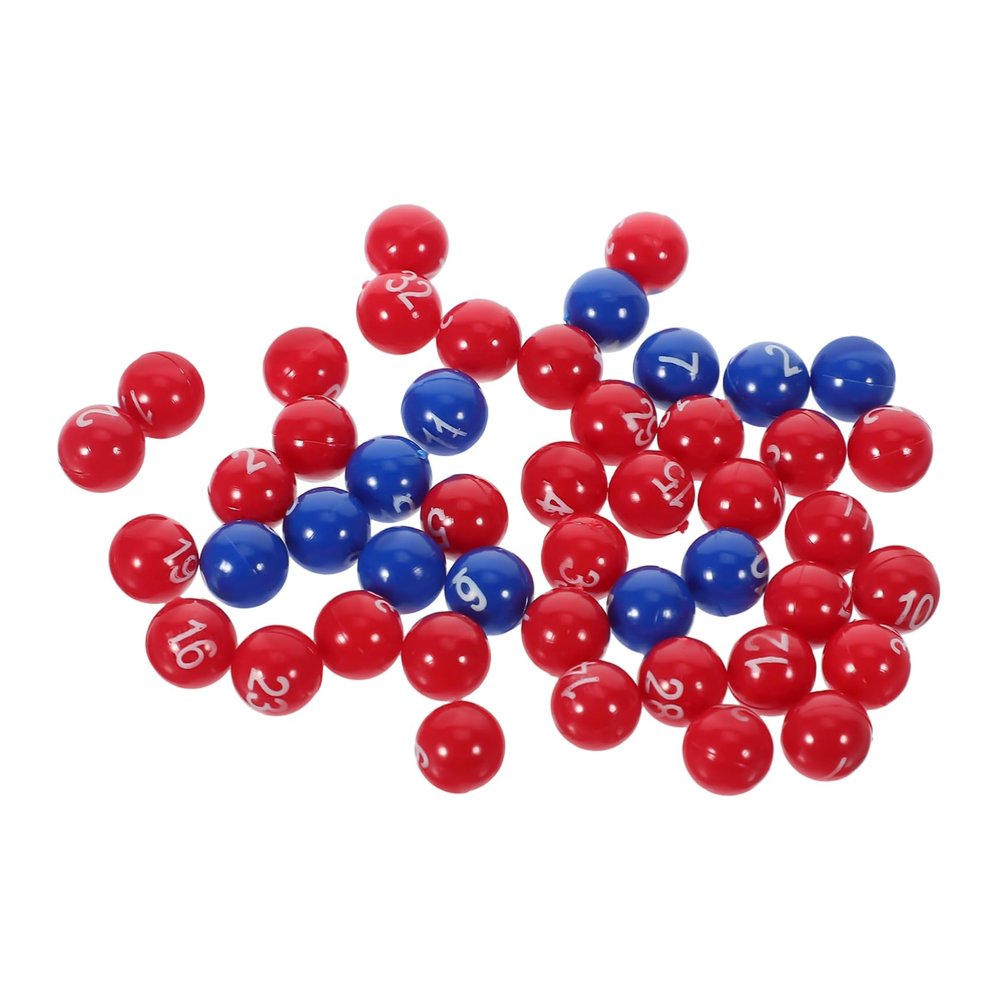 Garneck Lottery Game Balls Activity Party Balls Entertainment Raffle Drawing Lightweight and Compact Design