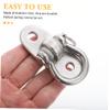 Abaodam 1Set Swing Hook for Hammock Chair Heavy Duty Hammock Fitting with Rotation Expansion Screws for Use view 4