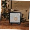 JECOMPRIS 1Set Coin Frame Coin Holder with Base for Medals Stamps and Jewelry Pe Material for Collectibles view 3
