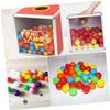 Outanaya 20Pcs Plastic Lottery Balls for Party Games Raffle Draws Entertainment Activities Openable Sphere Props for Fun Events view 3