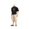 1/12 Action Figure Colthes,T-Shirt Shorts Suits for 6" Action Figures,Miniature 1:12 Scale Clothing suit1:12 (Black T and Khaki Shorts) view 1