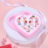 FUNNETOYU 24 Pcs Adjustable Girls Cartoon Finger Rings Set with Storage Case Lovely Kids Jewelry Dress-Up and Play view 2