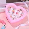 FUNNETOYU 24 Pcs Adjustable Girls Cartoon Finger Rings Set with Storage Case Lovely Kids Jewelry Dress-Up and Play view 4