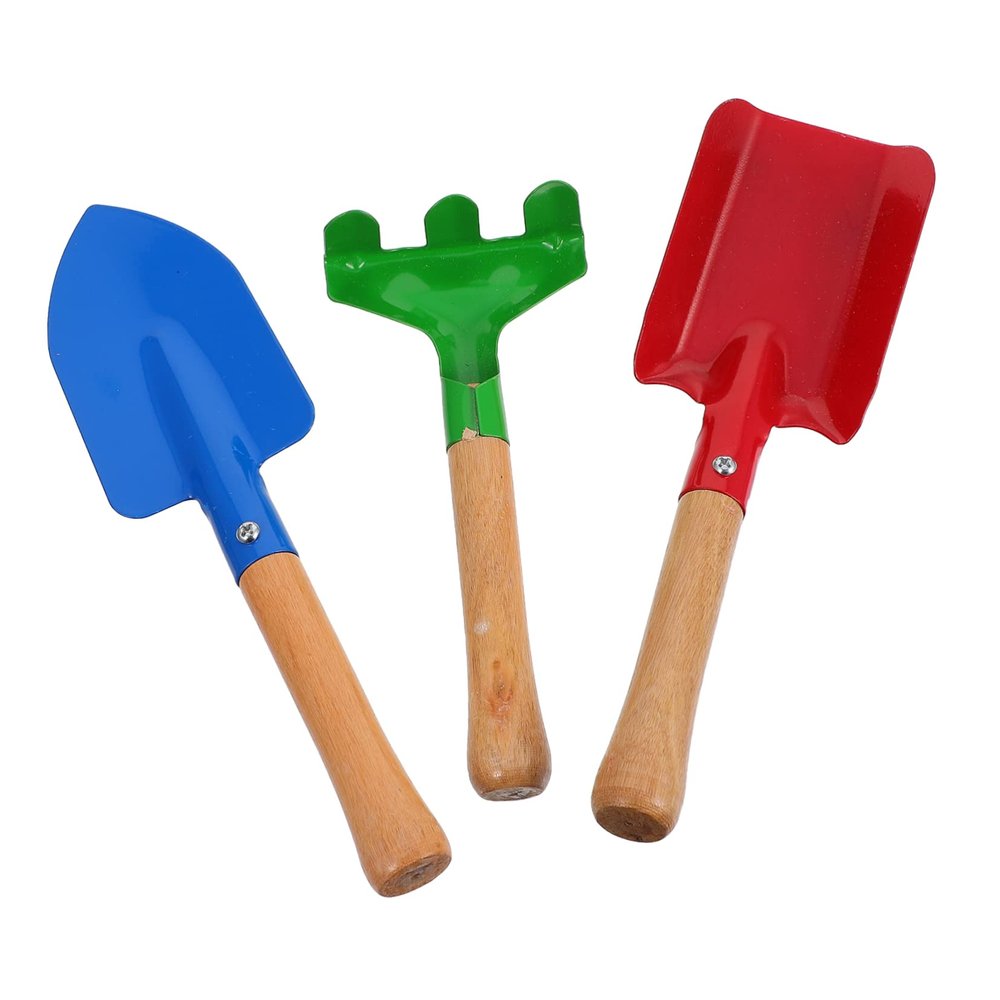 GALPADA 1Set Garden Tool Shovel Rake for Planting Fun Gardening Tools for Beach Activities