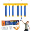 Yuunheg Reflex Challenge Game,Hand Eye Coordination Toys,3 Adjustable Speed Reaction Time Training Tool with Remote Control, Falling Sticks Catching Sticks Game for Adults Teens(Blue) view 1