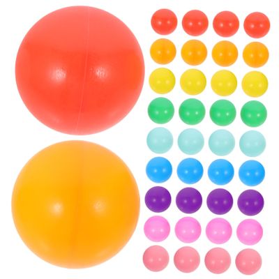 BRIGHTFUFU 50Pcs Crush Ocean Balls for Ball Pits Amusement Parks and Bathtubs Fun and Engaging Balls