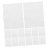 BCOATH 20Pcs Portable Money Album Lightweight Storage Bags for Banknotes Display Transparent Protectors for Currency Collection Minimalist Design Ring Binder view 1