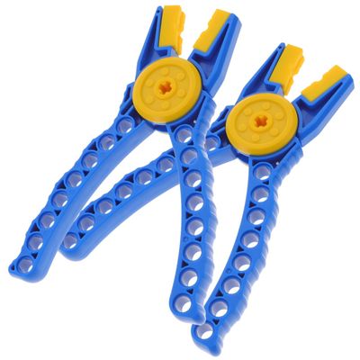 Amosfun 2pcs Multi-Functional Brick Separator Tool Set Toy Assembly and Disassembly Pliers Sturdy Plastic Brick Accessories