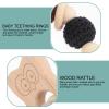 BESPORTBLE Teething Beech Owl Rattle Sensory for Months Montessori Design Promotes Grasping Skills Safe Durable Chew view 3