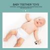 BESPORTBLE Teething Beech Owl Rattle Sensory for Months Montessori Design Promotes Grasping Skills Safe Durable Chew view 4