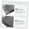 WEKAMOS 10-Piece PVC Stamp Album Dual-Sided Protecting Pockets for Stamp Collecting Coin Holders and Pages view 2