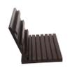 Amosfun Versatile Coin Holder Display Wooden Medal Riser Challenge Case Stand Display to Carry view 1