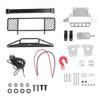 BOQEXSS for MN99S D90 D91 D99 T89C 1/12 RC Car DIY Metal Front Rear Bumper Protection Board Winch Upgrade Parts Repair Spare Rc Bumpers view 1