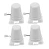 ABOOFAN 4Pcs Wind Up Robot Mechanism DIY Craft for All Ages Creative Clockwork Legged Player for Pearl and Clay Projects view 1