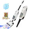 SMILESSKIDDO Kids Toy Vacuum & Piggy Bank Set - Real Working Vacuum for Chores, Earn Commission to Save, Teaches Money Skills & Responsibility, Educational Cleaning Toy, Birthday Gift for Boys & Girls view 1