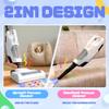 SMILESSKIDDO Kids Toy Vacuum & Piggy Bank Set - Real Working Vacuum for Chores, Earn Commission to Save, Teaches Money Skills & Responsibility, Educational Cleaning Toy, Birthday Gift for Boys & Girls view 3