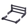 BOQEXSS for Dodge for Axial for SCX10 for TRX4 Power Wagon FJ40 1/10 RC Crawler Car Aluminum Front Rear Bumper Bull Bars for LCG for Chassis Cab Upgrade DIY Rc Bumpers(Black with Tow Hook) view 1