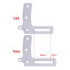 BOQEXSS for Dodge for Axial for SCX10 for TRX4 Power Wagon FJ40 1/10 RC Crawler Car Aluminum Front Rear Bumper Bull Bars for LCG for Chassis Cab Upgrade DIY Rc Bumpers(Black with Tow Hook) view 3