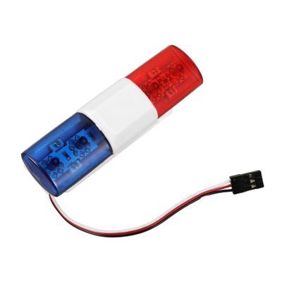 CIYODO Simulation Rc Car Roof Lights Multi Function Flashing LED Lamp for Scale Police Car Accessories Easy Installation Materials Great Simulation Effect