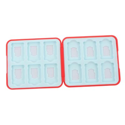 BESPORTBLE Portable Game Card Holder for Shockproof Slot Storage Box with Workmanship Slip Design Material Travel Accessory