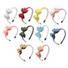 CTIRCHIU 10Pcs Adorable Bowknot Hair Hoops Lovely Durable Hair Accessories for Parties and Gatherings for Little and view 1