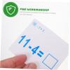 BESPORTBLE 2Sets Multi Functional Arithmetic Flash Cards Card Learning for Addition Subtraction Engaging Educational Tools for Preschool Intelligence Development view 4