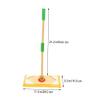 CORHAD 1Set Cleaning Wooden Detachable Mop Simulation Dust Mop for Role Play for Little Hands Engaging for Boys view 2