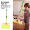 CORHAD 1Set Cleaning Wooden Detachable Mop Simulation Dust Mop for Role Play for Little Hands Engaging for Boys view 3