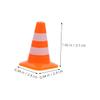 COSMEVIVI 16Pcs Mini Traffic Cones Road Cone Models for Table Accessories DIY Projects and Learning Traffic Safety view 3