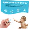 GALPADA Wooden Handbell Rattle Natural Rattle for Early Education Sensory Development Fine Motor Skills for Boy Girl Years view 3