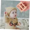 GALPADA Wooden Handbell Rattle Natural Rattle for Early Education Sensory Development Fine Motor Skills for Boy Girl Years view 4